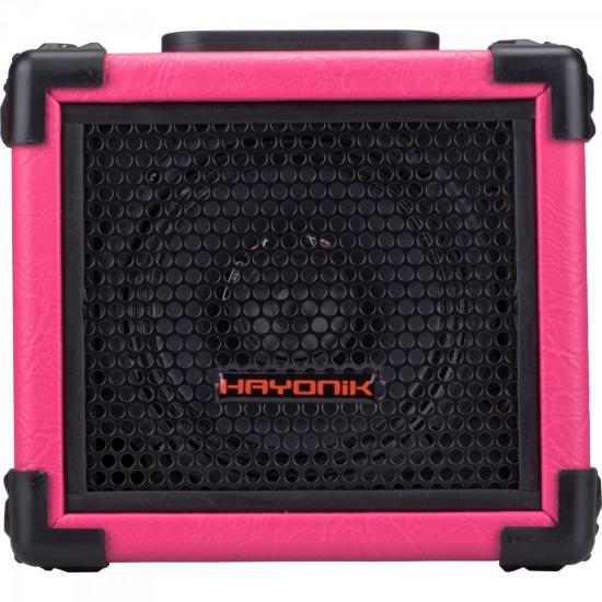 Caixa Multiuso 20W USB com Bateria Interna PLAYER 80 Rosa HAYONIK Caixa Multiuso 20W USB com Bateria Interna PLAYER 80 Rosa HAYONIK