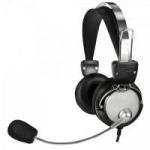 Fone de Ouvido Multimídia HS-309 Preto/Prata FORTREK