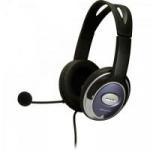 Fone de Ouvido Multimídia HS-308 Preto/Prata FORTREK Fone de Ouvido Multimídia HS-308 Preto/Prata FORTREK