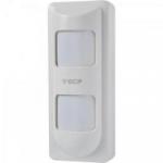 Sensor Infravermelho Passivo 3D Externo Microondas Duplo Branco ECP