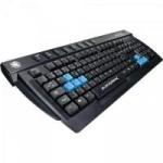 Teclado Gamer Multimídia BLACK HAWK GK-702 Preto/Azul FORTREK Teclado Gamer Multimídia BLACK HAWK GK-702 Preto/Azul FORTREK