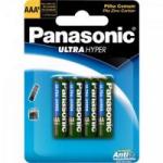 Pilha AAA Palito 1,5V R03UAL/4B400 PANASONIC Pilha AAA Palito 1,5V R03UAL/4B400 PANASONIC