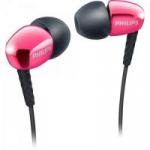Fone de Ouvido Intra-Auricular com Graves Potentes SHE3900PK/00 Preto/Rosa PHILIPS
