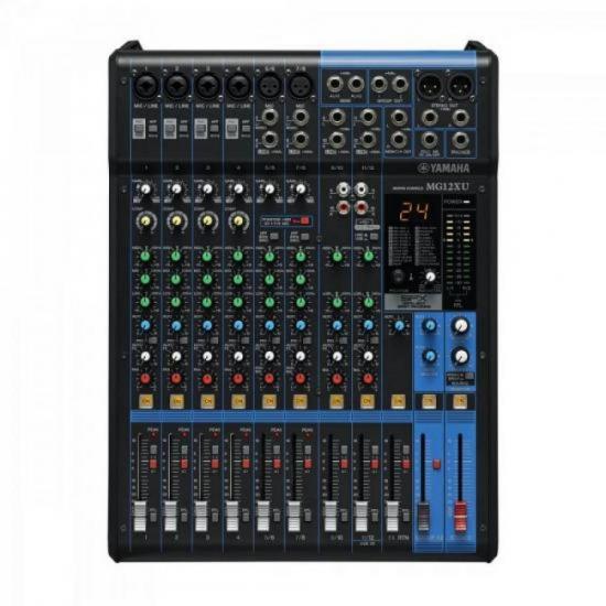 Mesa de Som Analógica 12 Canais MG12XU YAMAHA Mesa de Som Analógica 12 Canais MG12XU YAMAHA