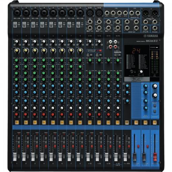 Mesa de Som Analógica 16 Canais MG16XU YAMAHA Mesa de Som Analógica 16 Canais MG16XU YAMAHA
