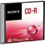 CD-R Slim Case 80 min 700MB 48x CDQ80SS SONY