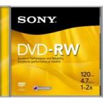 DVD-RW Slim Case 120 min 4.7GB 16x DMWE47SS SONY