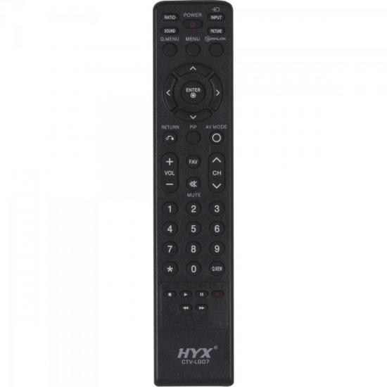 Controle Remoto para TV LCD LG CTV-LG07 HYX Controle Remoto para TV LCD LG CTV-LG07 HYX