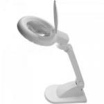 Lupa de Mesa 3X + 12X HL200LED Branca SOLVER