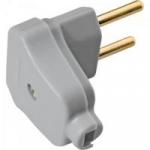 Pino Triangular AC Macho 2P 10A 250V 57401006 Cinza TRAMONTINA