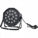 Canhão de Luz 18 Leds 1W SLIM Preto ALLTECHPRO Canhão de Luz 18 Leds 1W SLIM Preto ALLTECHPRO