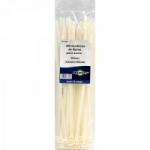 Abraçadeira Nylon 2,5 x 150mm Branco BRASFORT