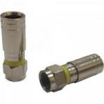 Conector F Compressão RG6 CFMP002 Niquel STORM