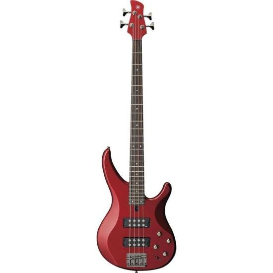 Contra Baixo Ativo 4 Cordas TRBX304CAR Vermelho YAMAHA Contra Baixo Ativo 4 Cordas TRBX304CAR Vermelho YAMAHA