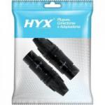 Conector XLR Fêmea 3 Pólos Niquelado HX081F Preto HYX