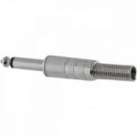 Conector P10 Macho Mono Niquelado HJ011M HYX Conector P10 Macho Mono Niquelado HJ011M HYX