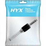 Conector P10 Macho Mono Liga de Zinco HJ019M Vermelho HYX