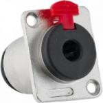 Jack P10 Fêmea Mono e Estéreo com Trava HJ066 HYX Jack P10 Fêmea Mono e Estéreo com Trava HJ066 HYX