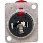Jack P10 Fêmea Mono e Estéreo com Trava HJ066 HYX Jack P10 Fêmea Mono e Estéreo com Trava HJ066 HYX