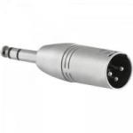 Adaptador XLR M x P10 M Estéreo HA017 HYX Adaptador XLR M x P10 M Estéreo HA017 HYX