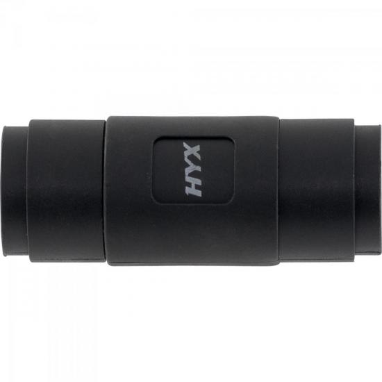 Emenda Speakon XLR F x XLR F 4 Pólos HA027 HYX Emenda Speakon XLR F x XLR F 4 Pólos HA027 HYX
