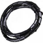 Fita Espiral para Organizador de Cabos 3/4" 2 Mts Preto HELLERMANN