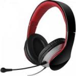 Headset com Alça e Microfone Dobrável e Removível K830 Preto e Vermelho EDIFIER Headset com Alça e Microfone Dobrável e Removível K830 Preto e Vermelho EDIFIER