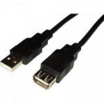 Cabo Extensor USB 2.0 A Macho x USB 2.0 A Fêmea 10m CBUS0005 Preto STORM