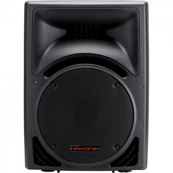 Caixa Acústica Ativa 80W AGILE 10" Preta HAYONIK Caixa Acústica Ativa 80W AGILE 10" Preta HAYONIK