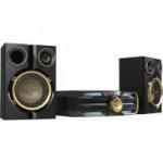 Mini Hi-Fi System 600W RMS Bivolt FX30X/78 Preto/Dourado PHILIPS Mini Hi-Fi System 600W RMS Bivolt FX30X/78 Preto/Dourado PHILIPS