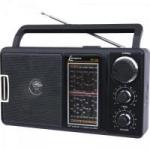 Rádio Portátil AM/FM/TV 12 Faixas RP69 Preto LENOXX Rádio Portátil AM/FM/TV 12 Faixas RP69 Preto LENOXX