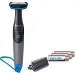 Aparador de Pelos do Corpo BG1025/15 Preto e Azul PHILIPS Aparador de Pelos do Corpo BG1025/15 Preto e Azul PHILIPS