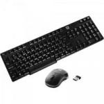Teclado + Mouse Óptico sem Fio 1000DPI K-W600BK Preto C3 TECH Teclado + Mouse Óptico sem Fio 1000DPI K-W600BK Preto C3 TECH