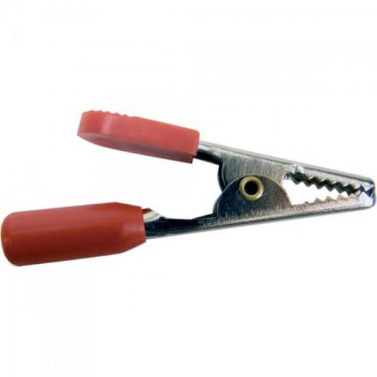 Garra de Jacaré Isolamento Total Médio GJ710 Vermelho FUSIBRAS Garra de Jacaré Isolamento Total Médio GJ710 Vermelho FUSIBRAS