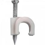 Fixador de Cabo para RG59 Branco GENÉRICO