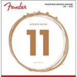Encordoamento para Violão Aço 0.011 60CL Bronze Fosforoso FENDER Encordoamento para Violão Aço 0.011 60CL Bronze Fosforoso FENDER