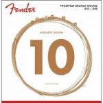 Encordoamento para Violão Aço 0.010 60XL Bronze Fosforoso FENDER Encordoamento para Violão Aço 0.010 60XL Bronze Fosforoso FENDER
