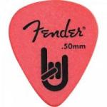 Palheta Rock-On Touring PICK 0.50 FINA Vermelha FENDER Palheta Rock-On Touring PICK 0.50 FINA Vermelha FENDER