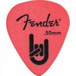 Palheta Rock-On Touring PICK 0.50 FINA Vermelha FENDER Palheta Rock-On Touring PICK 0.50 FINA Vermelha FENDER