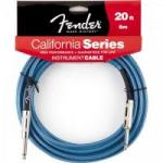 Cabo para Instrumentos P10 x P10 6m CALIFORNIA SERIES Azul FENDER