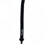 Correia para Instrumentos Nylon POLY STRAP Preta logo Branca FENDER Correia para Instrumentos Nylon POLY STRAP Preta logo Branca FENDER