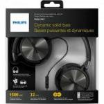 Fone de Ouvido Estilo DJ com Graves Nítidos e Microfone Integrado SHL3165BK/00 Preto PHILIPS Fone de Ouvido Estilo DJ com Graves Nítidos e Microfone Integrado SHL3165BK/00 Preto PHILIPS