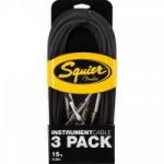 Cabo para Instrumentos P10 x P10 4,5m Preto SQUIER by FENDER Cabo para Instrumentos P10 x P10 4,5m Preto SQUIER by FENDER