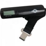 Balança Digital para Bagagem 50Kg Preto BRASFORT Balança Digital para Bagagem 50Kg Preto BRASFORT