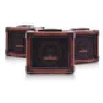 Caixa Multiuso 20W Bluetooth/USB/SD/FM IRON 80 Marrom HAYONIK Caixa Multiuso 20W Bluetooth/USB/SD/FM IRON 80 Marrom HAYONIK
