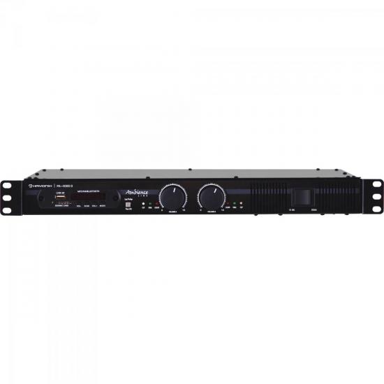 Amplificador 400W AMBIENCE PA-4000D Preto HAYONIK Amplificador 400W AMBIENCE PA-4000D Preto HAYONIK