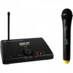 Microfone sem Fio de Mão Bivolt MINI-I Preto SKP Microfone sem Fio de Mão Bivolt MINI-I Preto SKP