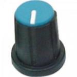 Knob Estriado com Parafuso para Mesa de Som KP-200 Azul SCOTT Knob Estriado com Parafuso para Mesa de Som KP-200 Azul SCOTT