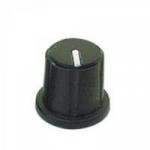 Knob Estriado para Mesa de Som KP-200 Preto SCOTT Knob Estriado para Mesa de Som KP-200 Preto SCOTT