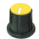 Knob Estriado para Mesa de Som KP-200 Amarelo SCOTT Knob Estriado para Mesa de Som KP-200 Amarelo SCOTT